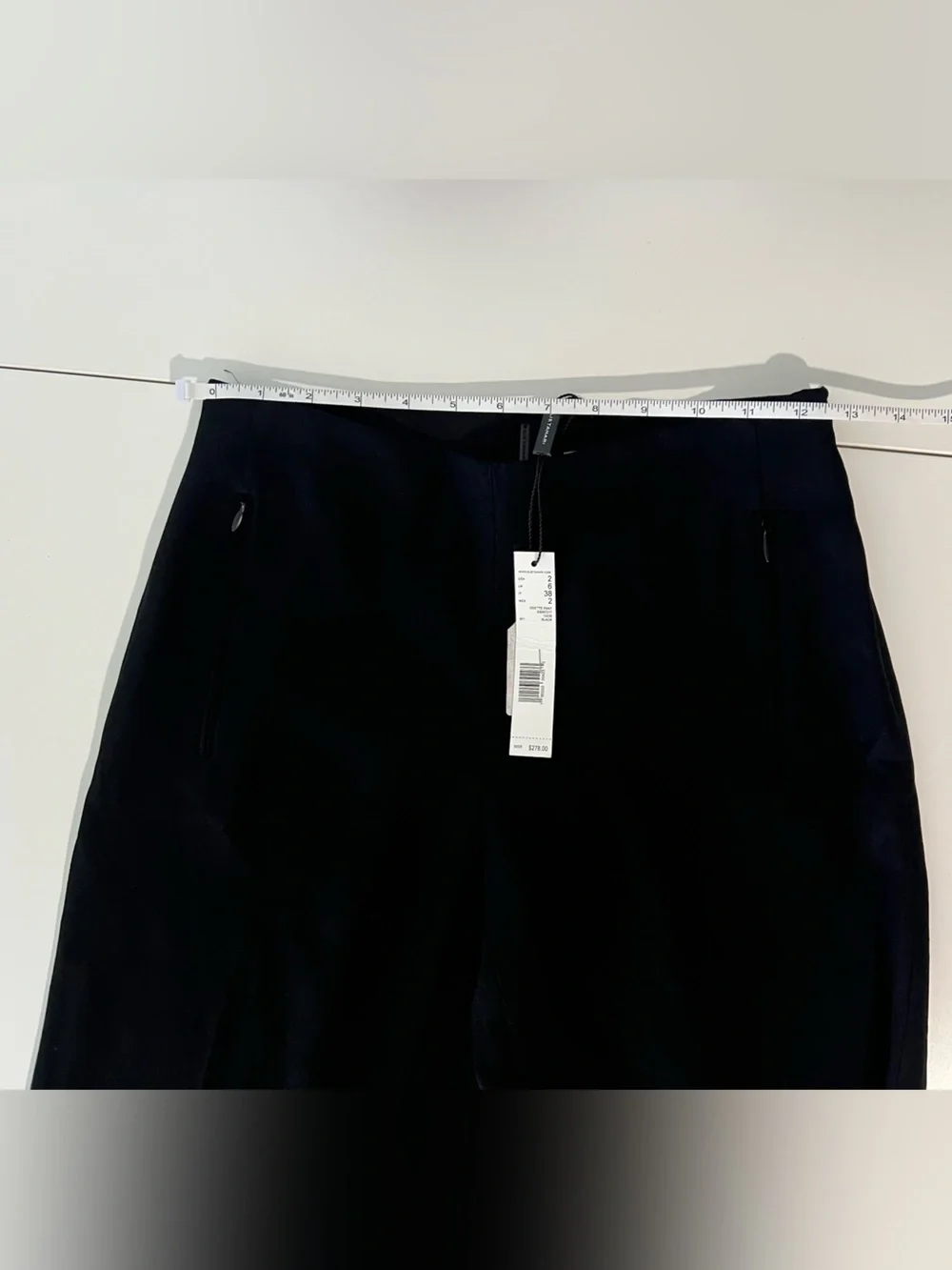 Elie Tahari Odette Wide Leg Pants Black Size 2 NWT